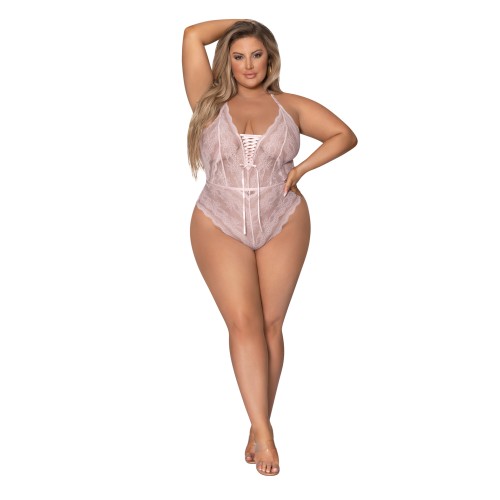 Seabreeze Strappy Back Teddy Blush 2X