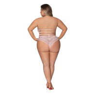 Seabreeze Strappy Back Teddy Blush 2X