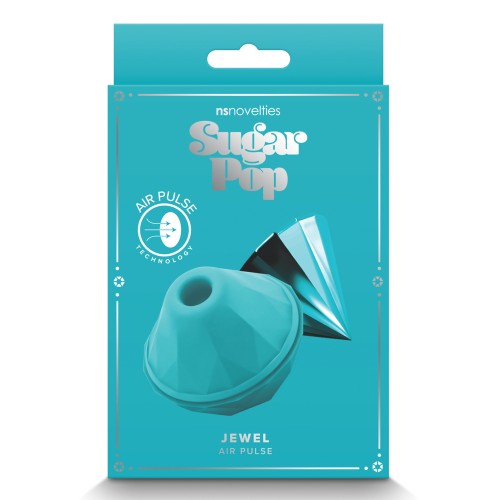 Sugar Pop Jewel Air Pulse Vibrator - Compact Pleasure