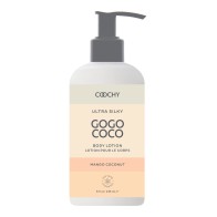 COOCHY Ultra Silky Body Lotion 8 oz Mango Coconut