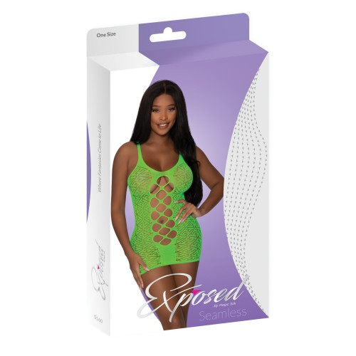 Seamless Front Whole Dress Lime OS