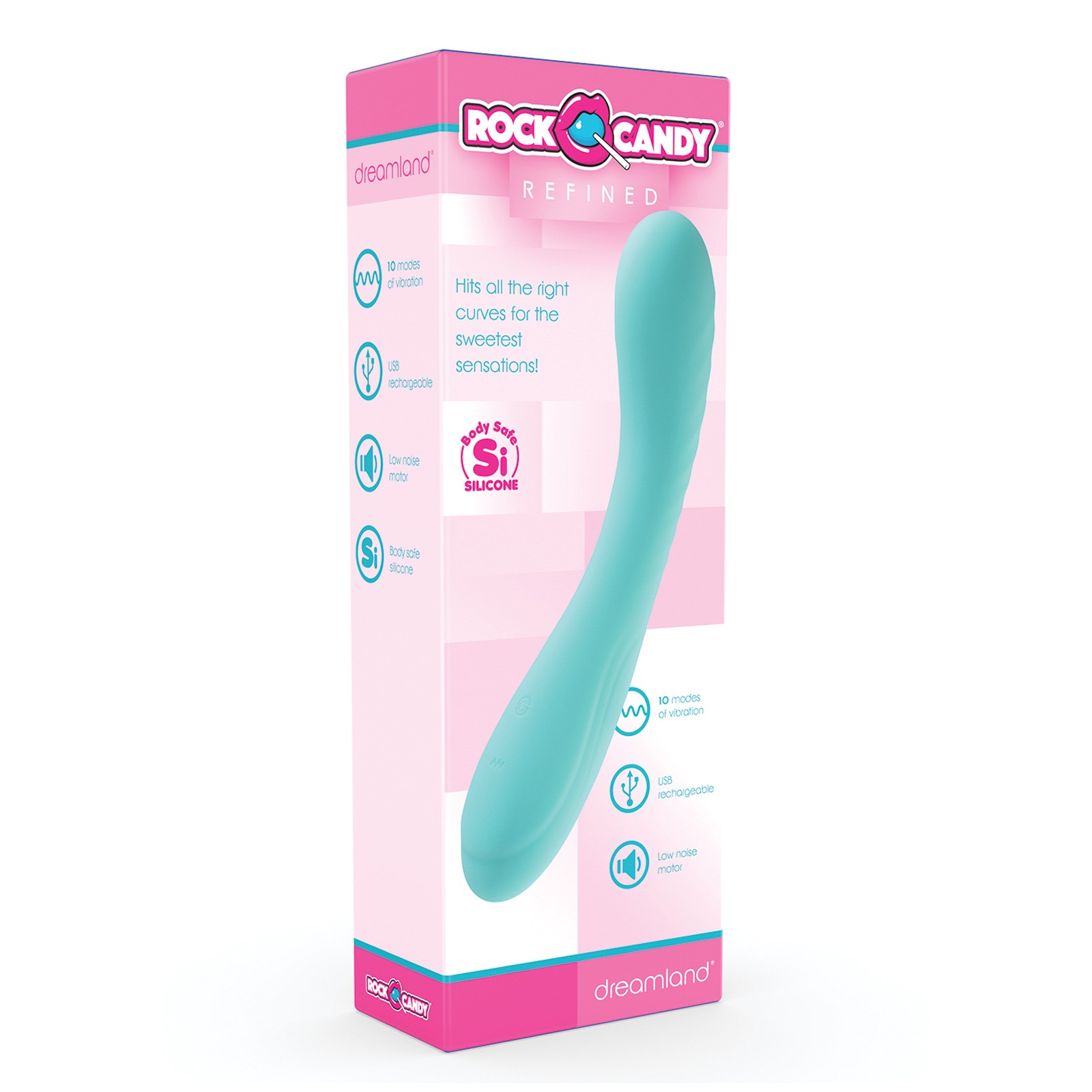 Rock Candy Dreamland G Spot Vibrator - Blue