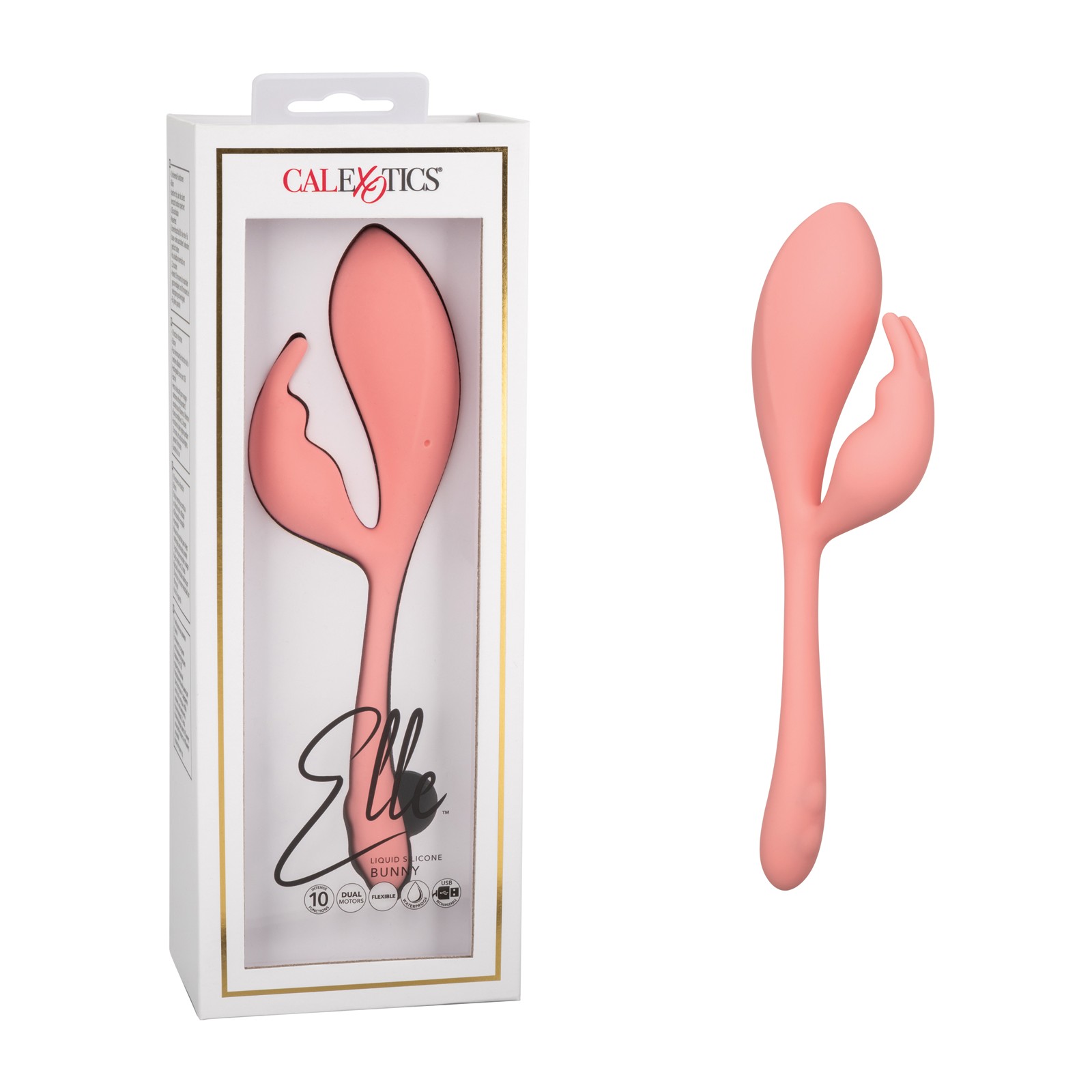 Elle Liquid Silicone Bunny Pink