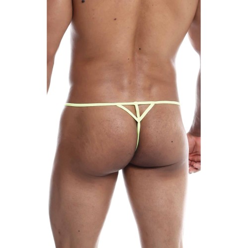 Male Basics Sinful Hipster T Tanga Estampado Amarillo SM