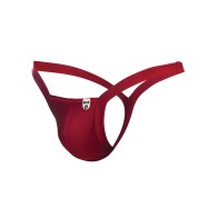 Tanga Y Buns Masculino Básico Rojo XL