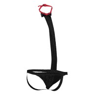 Jockstrap Tuxedo Lace Male Basics para un Toque Seductor