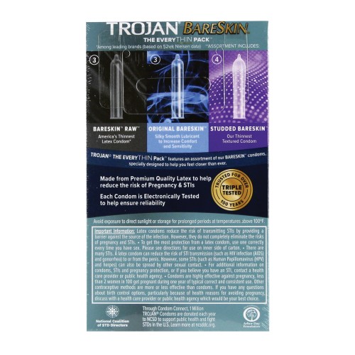 Trojan BareSkin EveryTHIN Condom Variety Pack