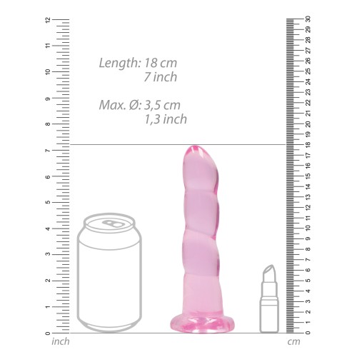 Dildo Shots RealRock Claro - Rosa