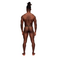 Fetish Jouster G-String de Nylon y Spandex