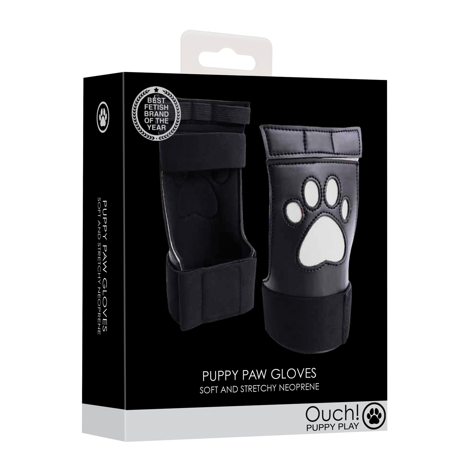 Ouch Puppy Play Cut-Out Gloves - Perfect for Roleplay