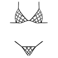 Lust Orthia Criss Cross Bra & G-String Set for Seduction