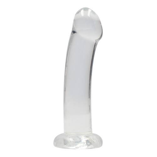 Dildo Transparente Shots RealRock Crystal Clear 7 pulgadas