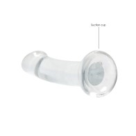 Dildo Transparente Shots RealRock Crystal Clear 7 pulgadas