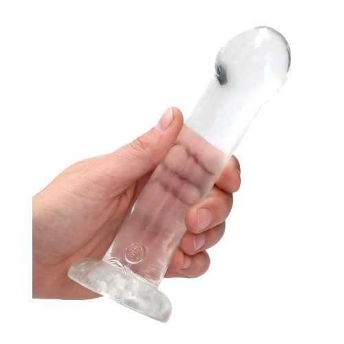 Dildo Transparente Shots RealRock Crystal Clear 7 pulgadas