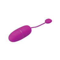 Pretty Love Nymph App-Enabled Vibrating Egg - Fuchsia