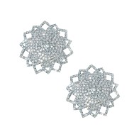 Neva Nude Ice Crystal Jewel Pasties - Sparkly Fun