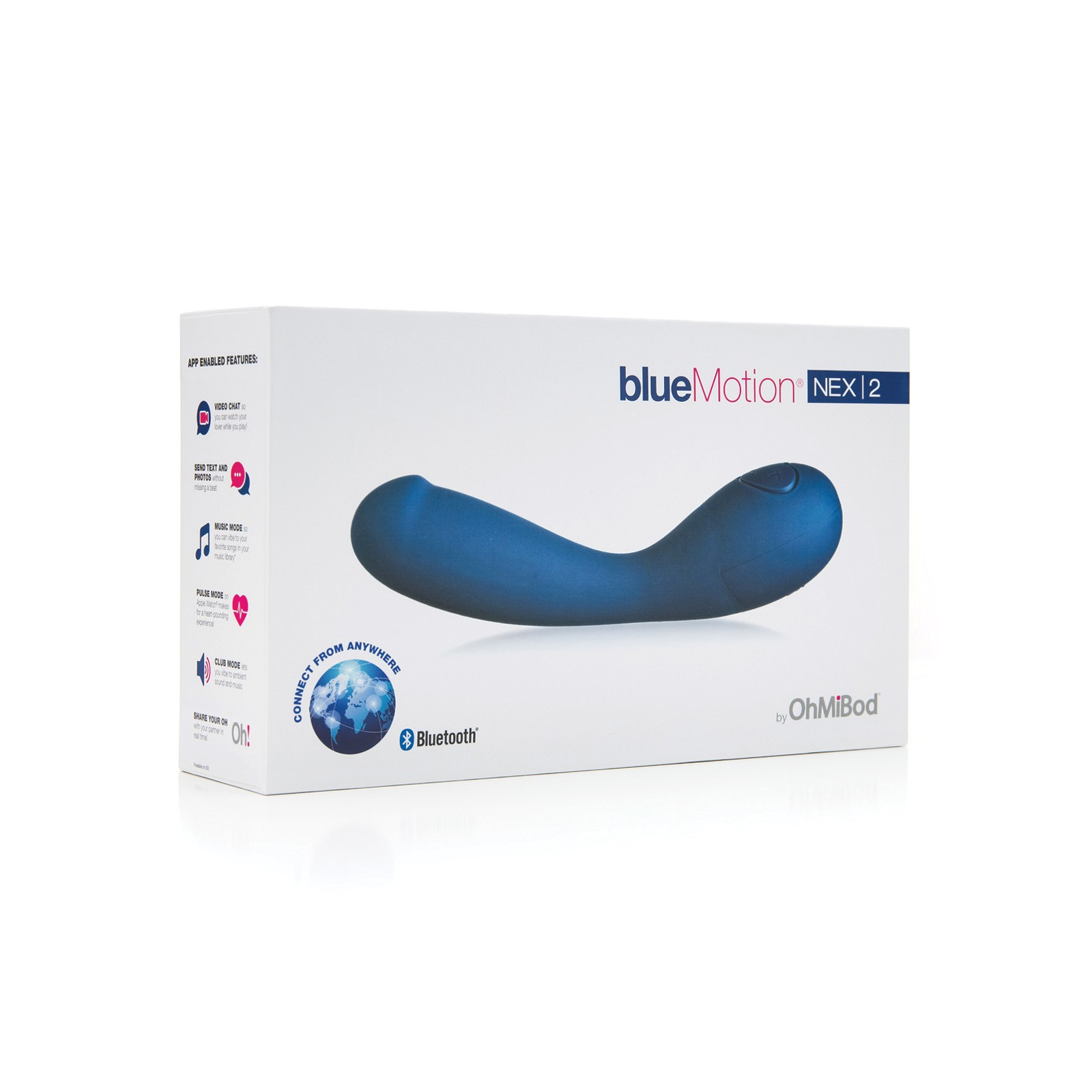 Vibrador para Punto G OhMiBod Blue Motion Nex 2