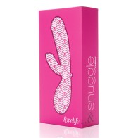 OhMiBod Lovelife Snuggle Dual Stimulation Vibe Pink