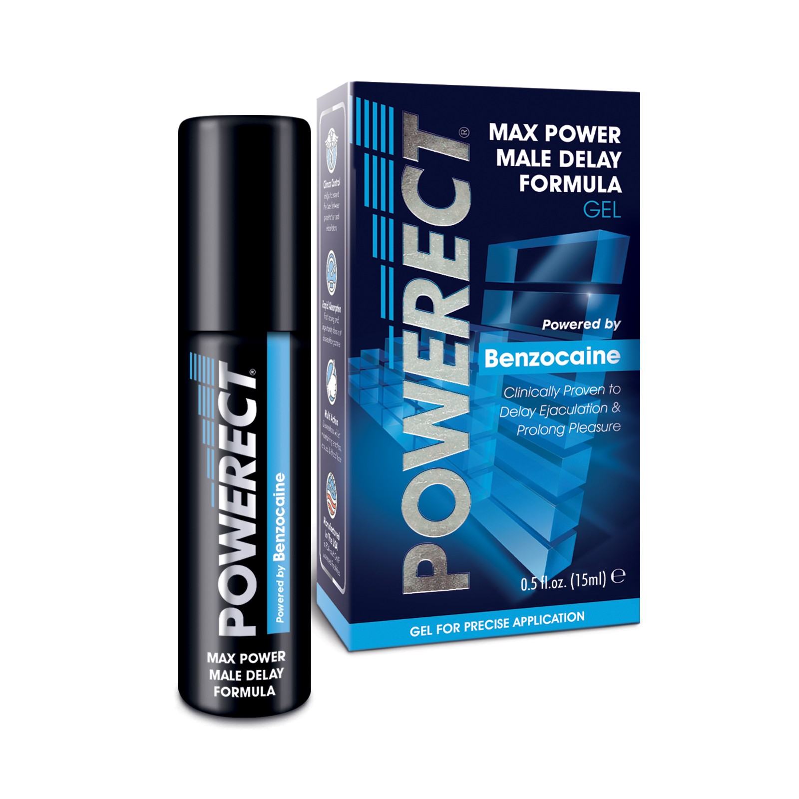 Powerect Benzocaine Serum for Delaying Pleasure