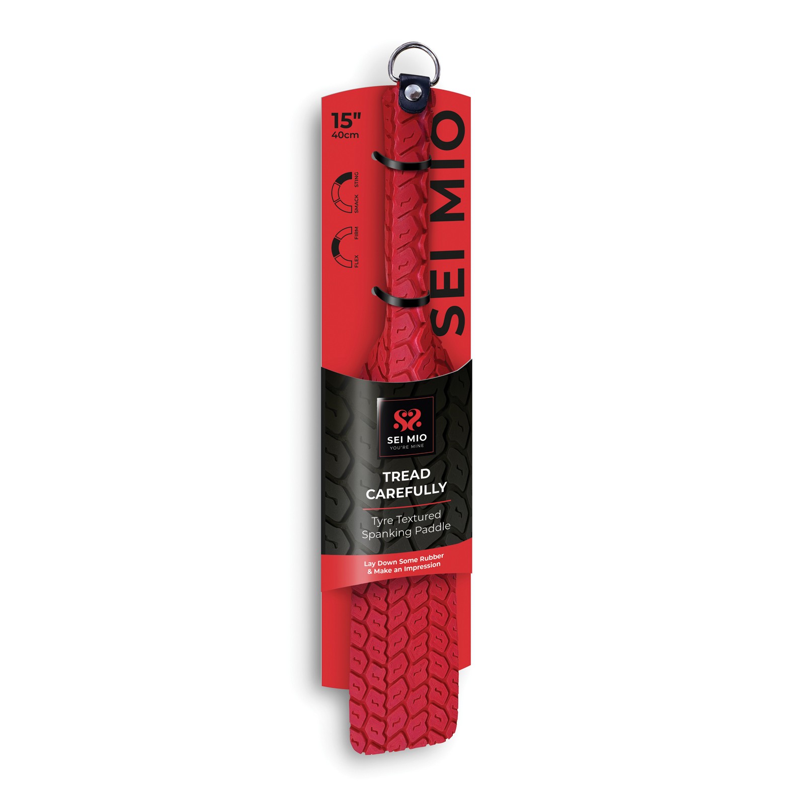 Sei Mio Tyre Paddle Large Red