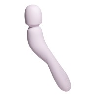 Dame Com Vibrador de Varita para Placer Intenso