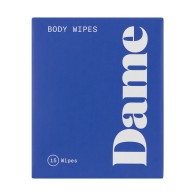 Dame Body Wipes Pack of 15