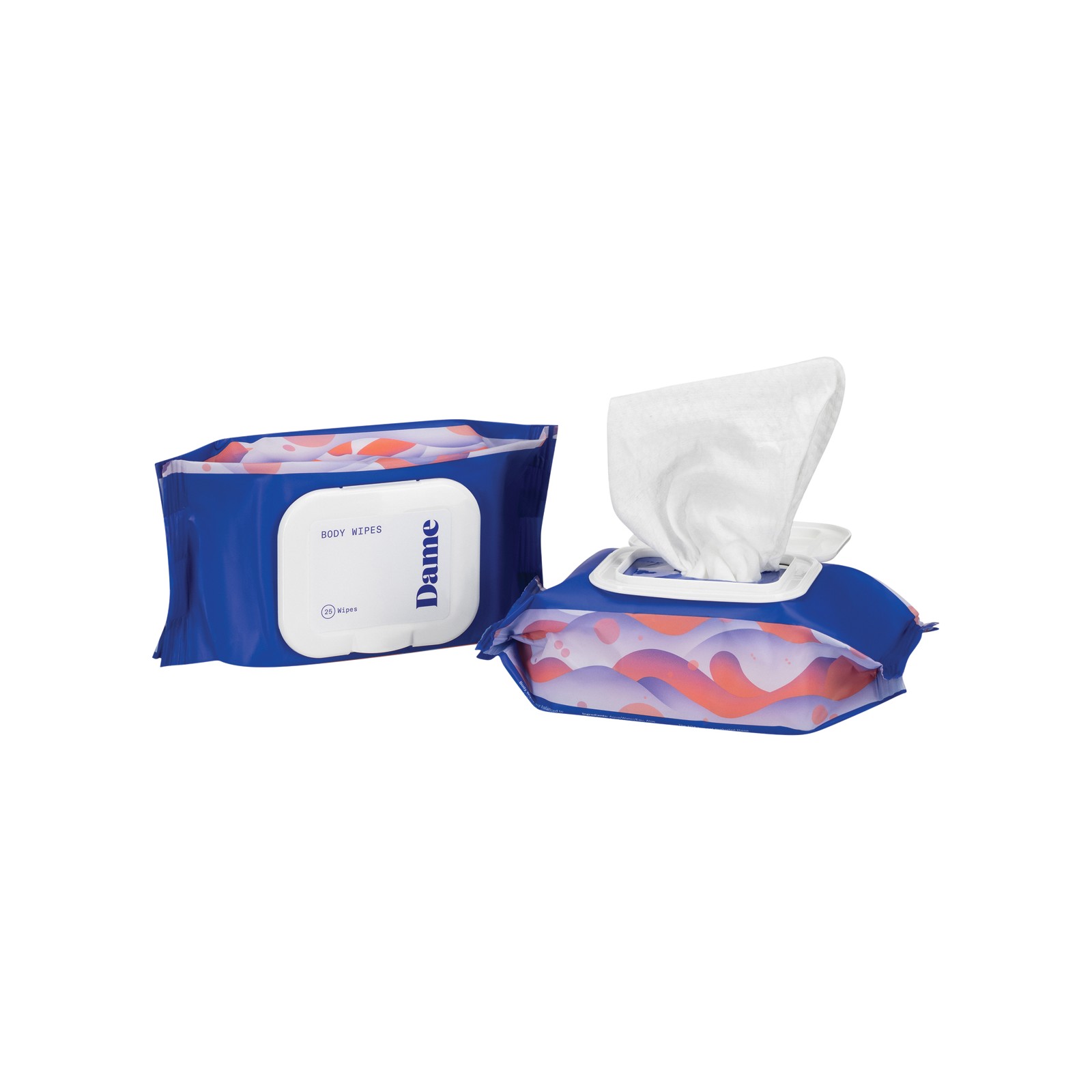 Dame Body Wipes - Refreshing Natural Care Pack