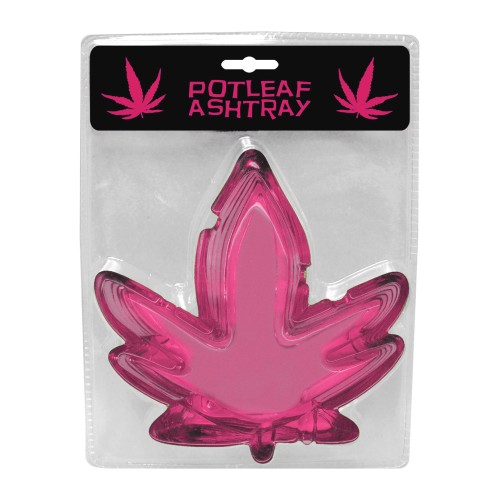 Cenicero de Hoja de Marihuana - Rosa