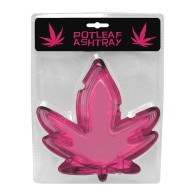 Cenicero de Hoja de Marihuana - Rosa