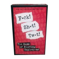 F*ck! Sh*t! Tw*t! Party Card Game for Adult Fun