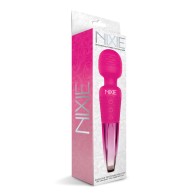 Nixie Rechargeable Wand Massager Pink Ombre Metallic