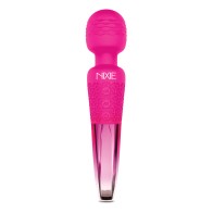 Nixie Rechargeable Wand Massager Pink Ombre Metallic