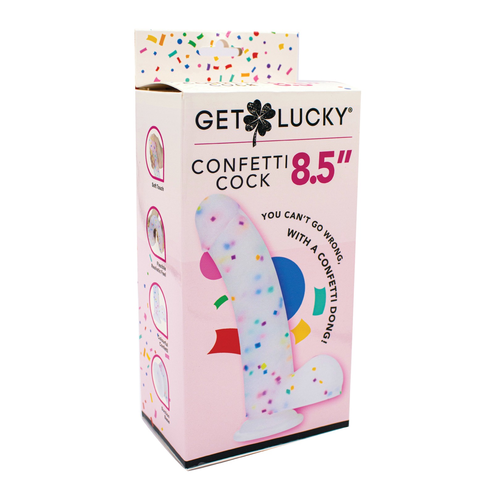 Get Lucky 8.5 Inch Real Skin Cock