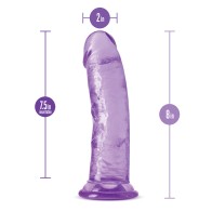 Blush B Yours Plus 8" Roar n Ride Dildo - Purple