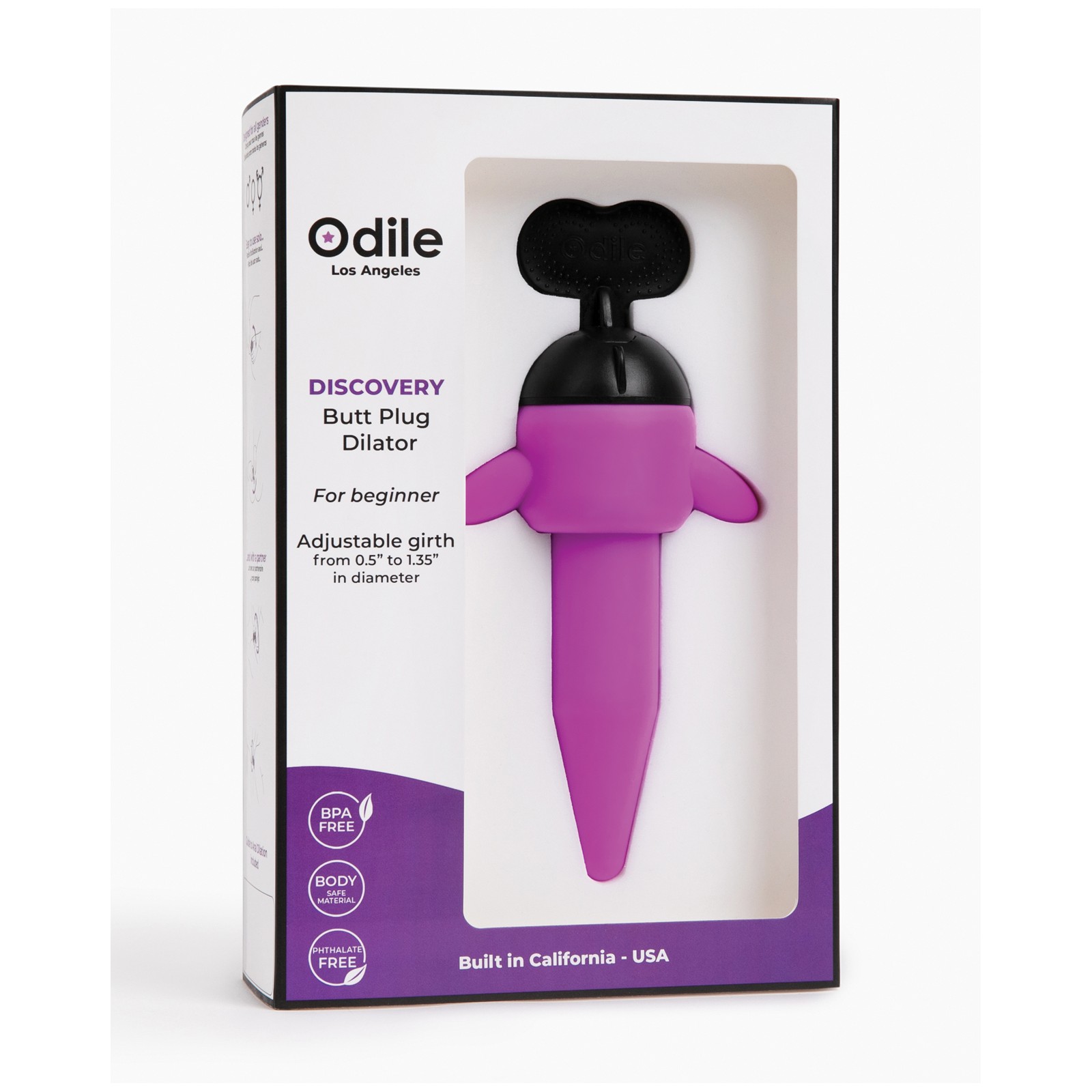 Discover the Revolutionary Odile Tapered Butt Plug Dilator