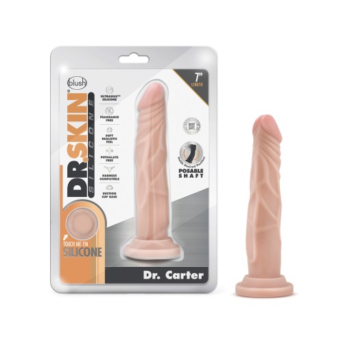 Blush Dr. Skin Dr. Carter Dildo - Vanilla