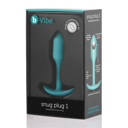 b-Vibe Plug Snug Pesado 1 55g Menta