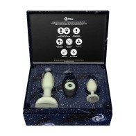 b-Vibe Asstronaut Butt Play Set Glow in the Dark