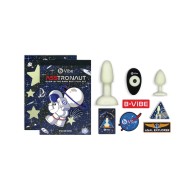 b-Vibe Asstronaut Butt Play Set Glow in the Dark