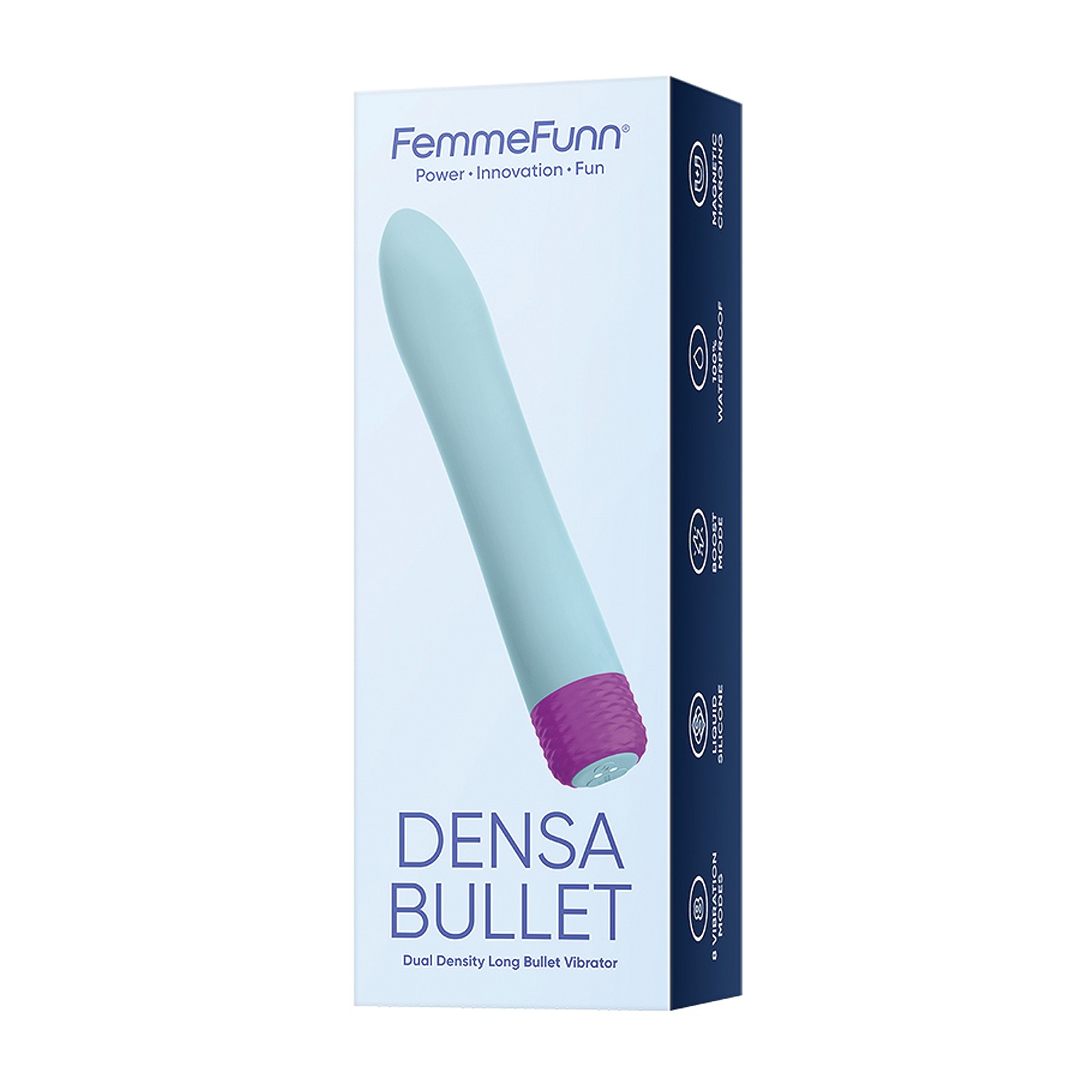 Femme Funn Densa Bullet Flexible Azul Claro