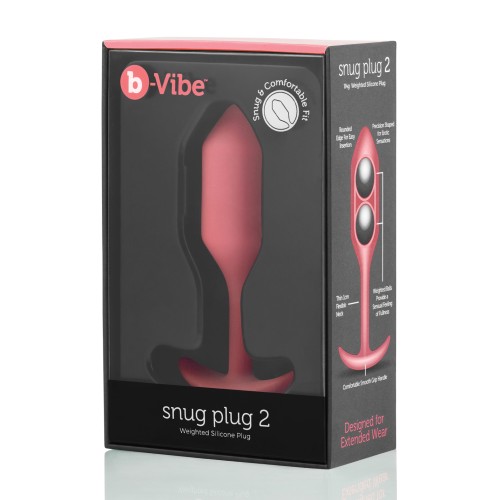 b-Vibe Weighted Snug Plug 2 - Experience Fullness