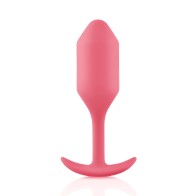 b-Vibe Weighted Snug Plug 2 - Experience Fullness