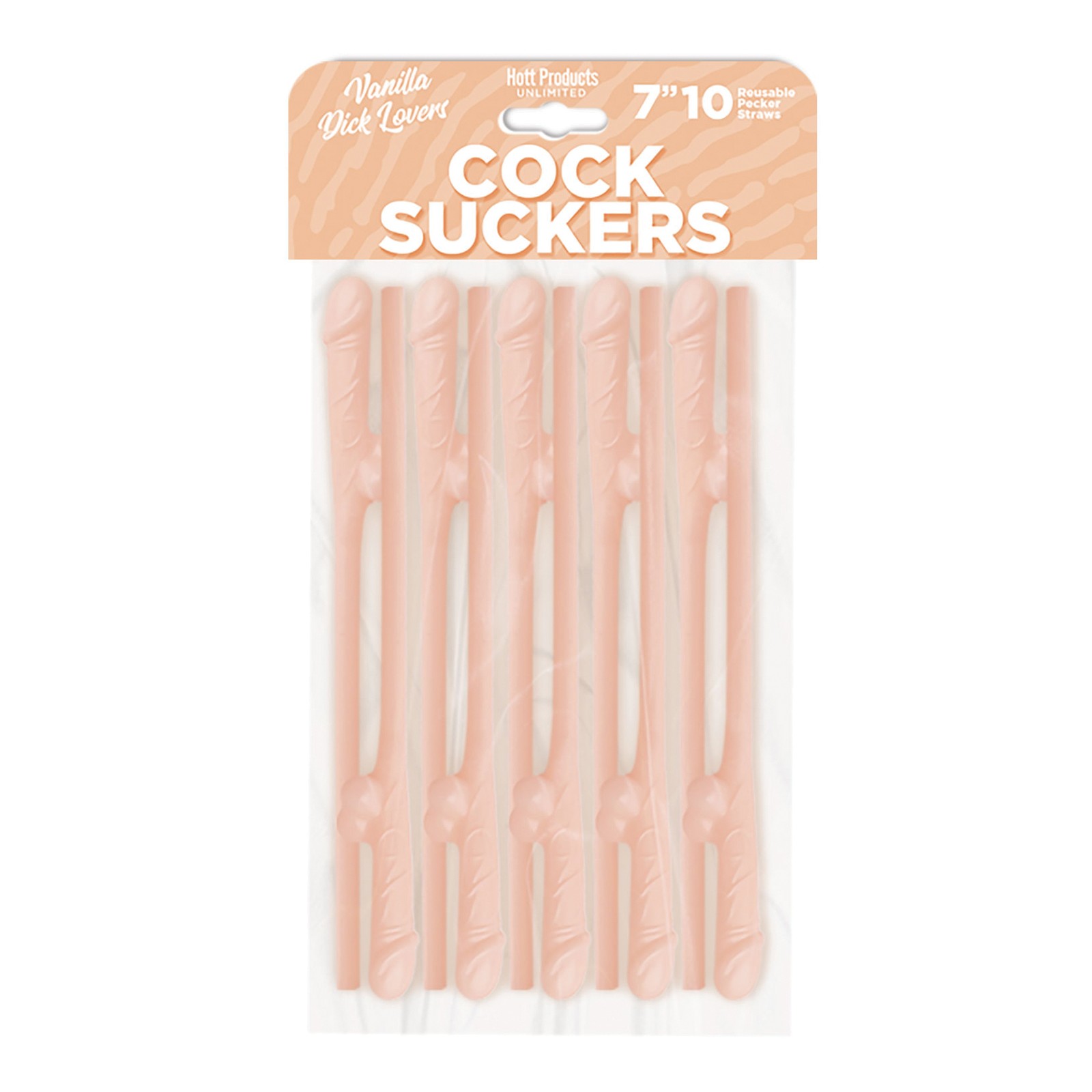 Cock Suckers Pecker Straws Pack