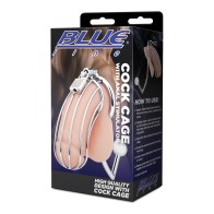 Blue Line Cock Cage Anal Stimulator