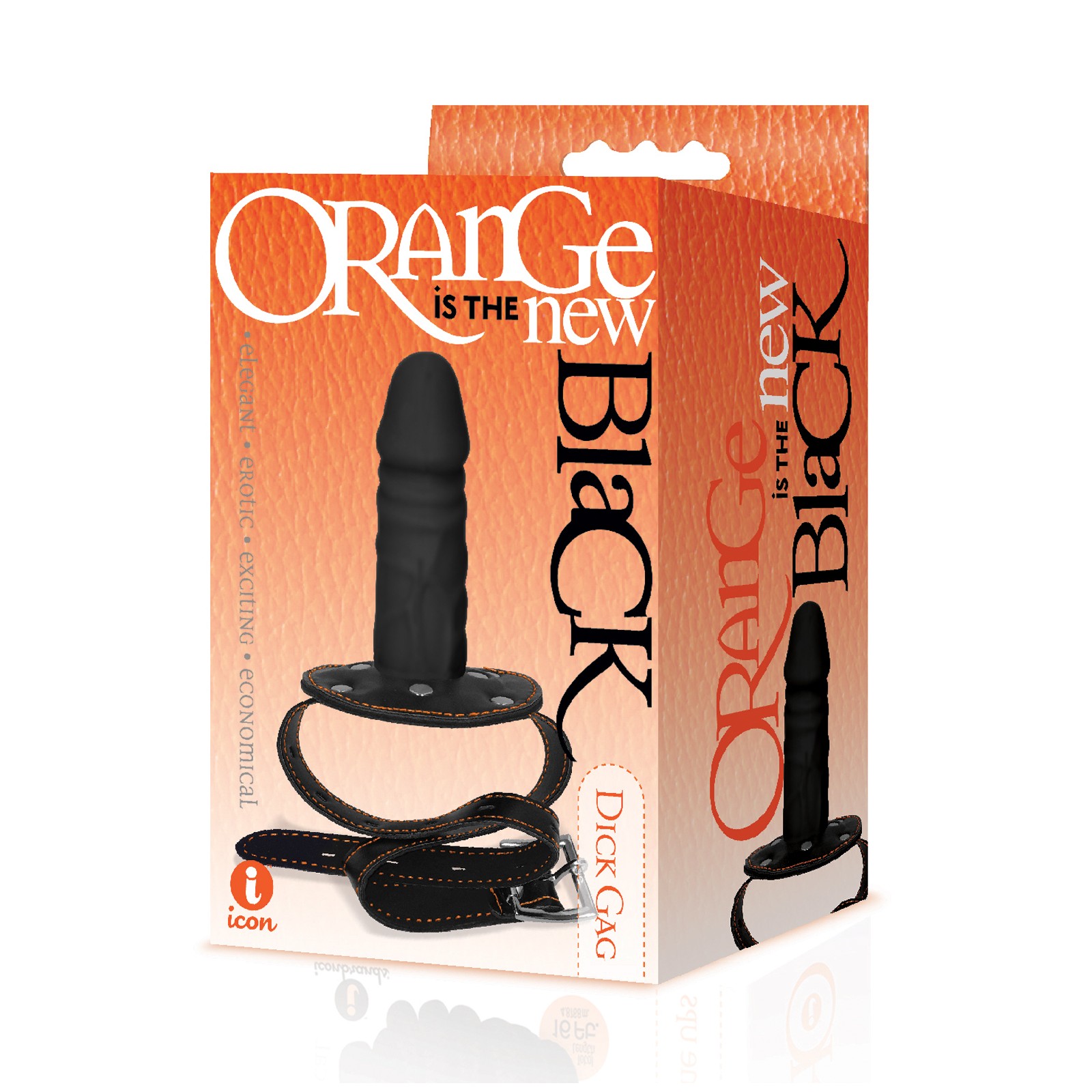 The 9's Orange is the New Black Silicone Dick Gag