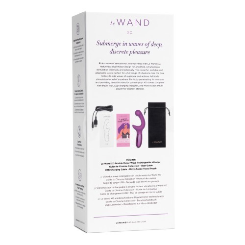 Le Wand XO Vibrador Doble Motor