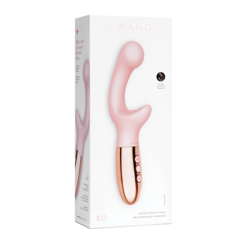 Le Wand XO Dual Motor Vibrator Rose Gold