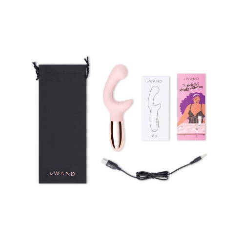 Le Wand XO Vibrador Doble Motor Oro Rosa