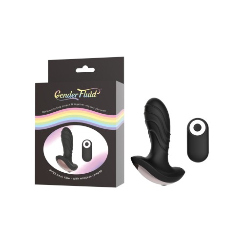 Gender Fluid Buzz Anal Vibe with Remote