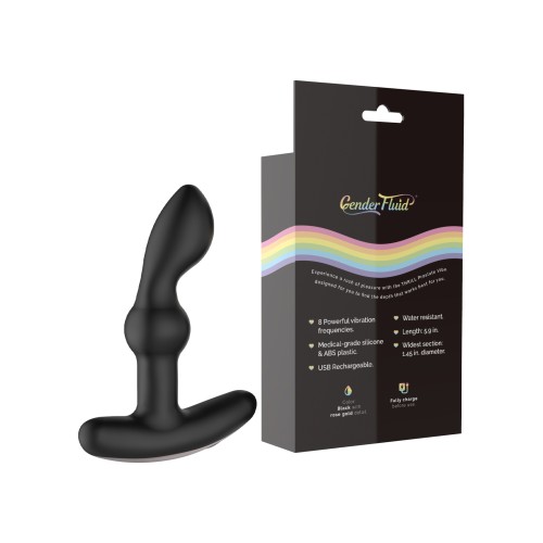 Gender Fluid Thrill Prostate Vibe Black